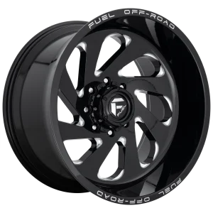 Fuel – D637 VORTEX – Black – 20″x10″ -18mm – Summer Wheels – D6372000B547